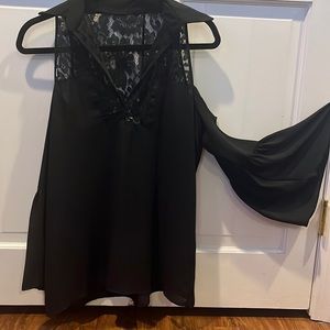 Atina Cristina blouse with lace detailing